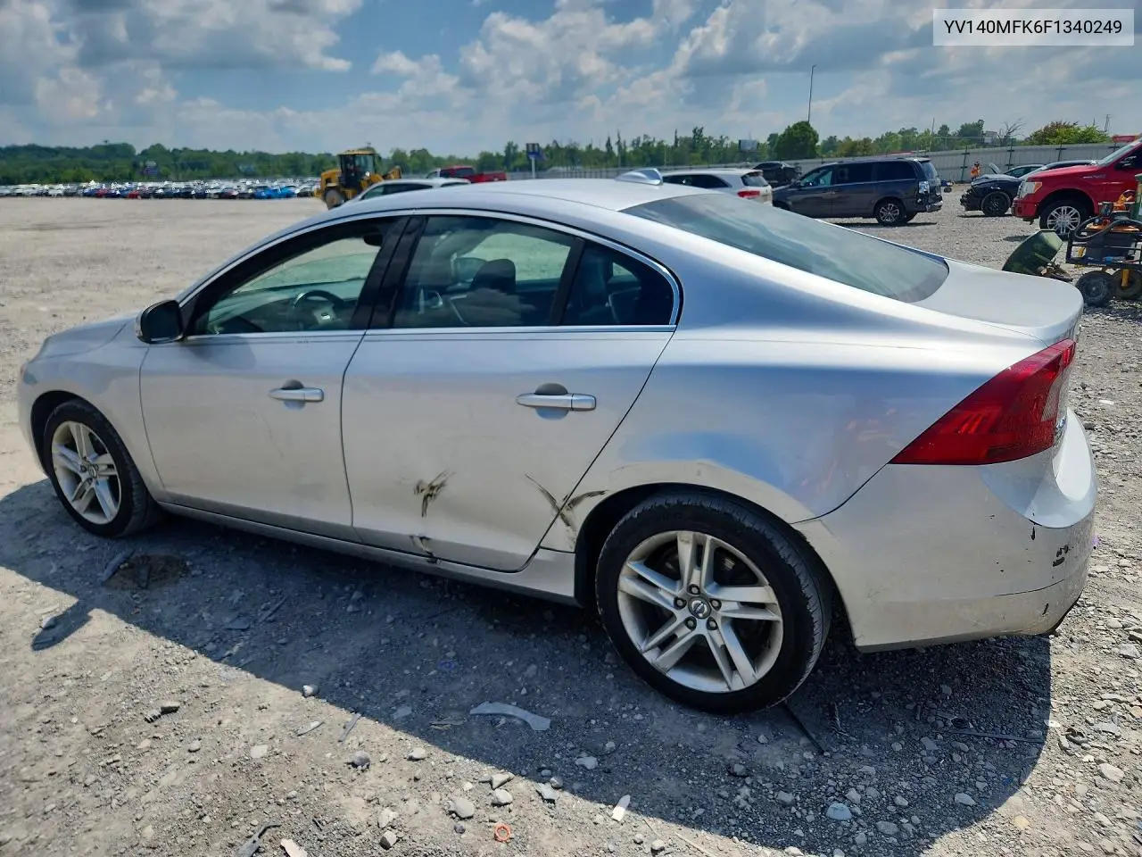 2015 Volvo S60 Premier VIN: YV140MFK6F1340249 Lot: 60629176