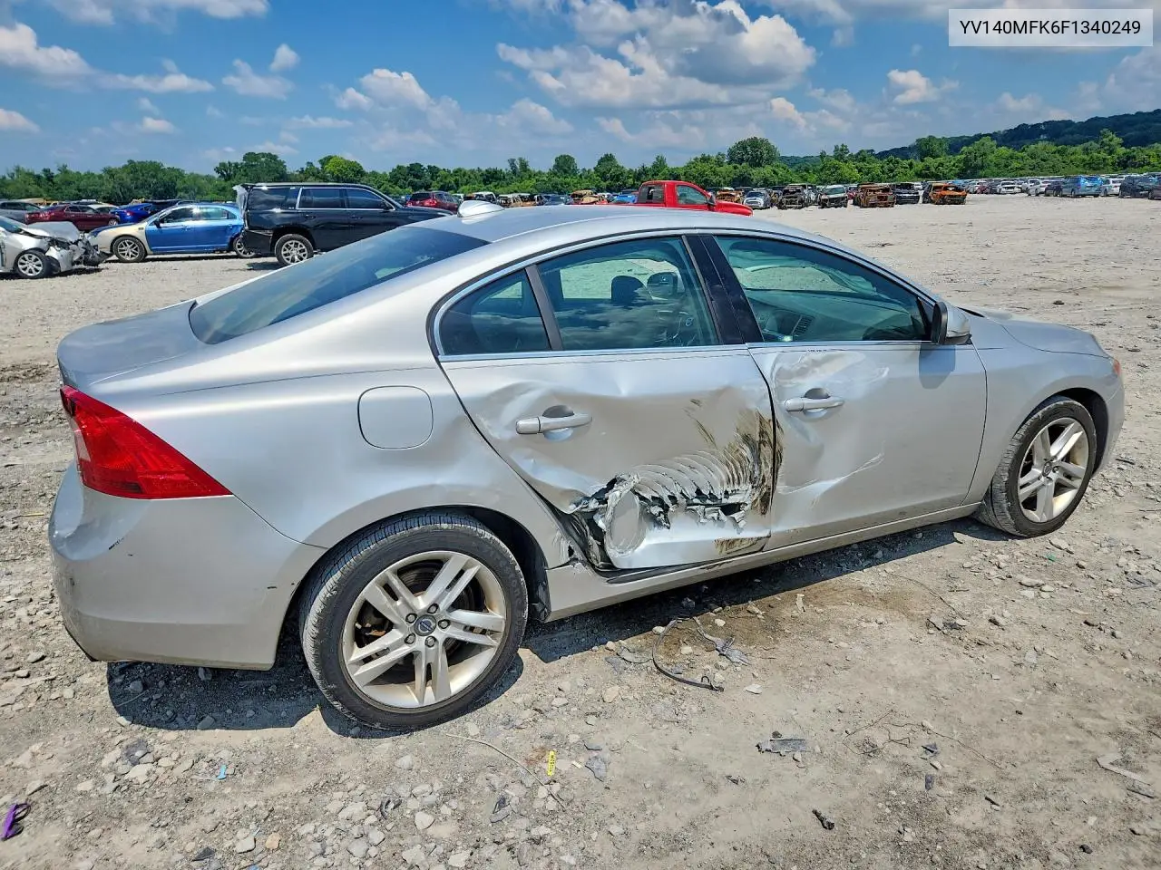 2015 Volvo S60 Premier VIN: YV140MFK6F1340249 Lot: 60629176