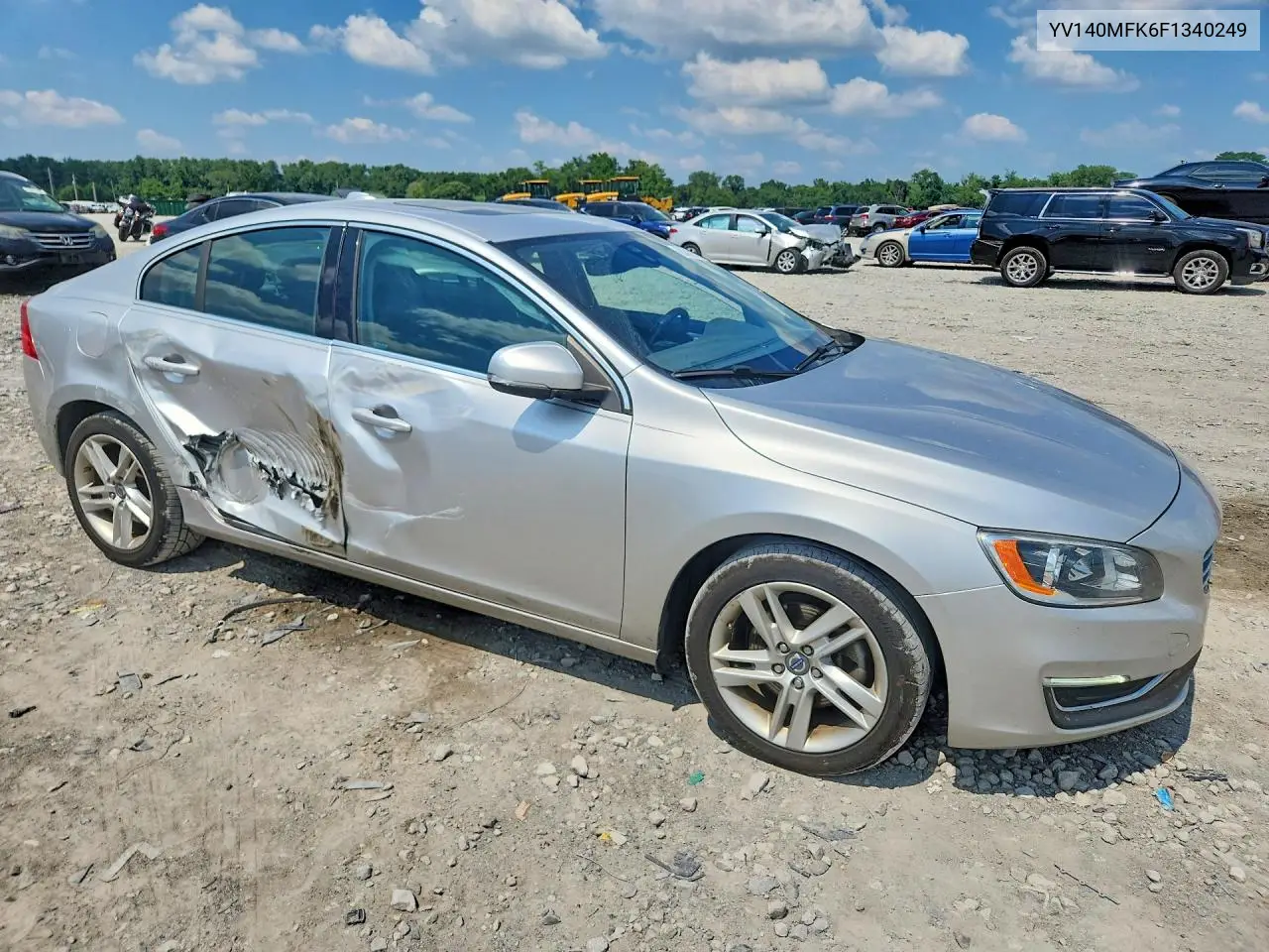 2015 Volvo S60 Premier VIN: YV140MFK6F1340249 Lot: 60629176