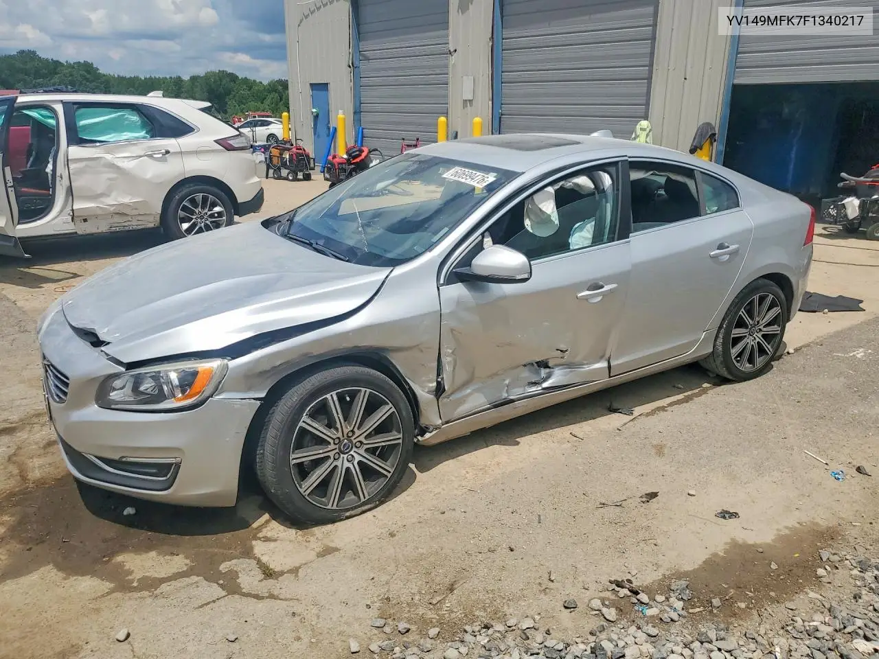 2015 Volvo S60 Premier VIN: YV149MFK7F1340217 Lot: 60699476