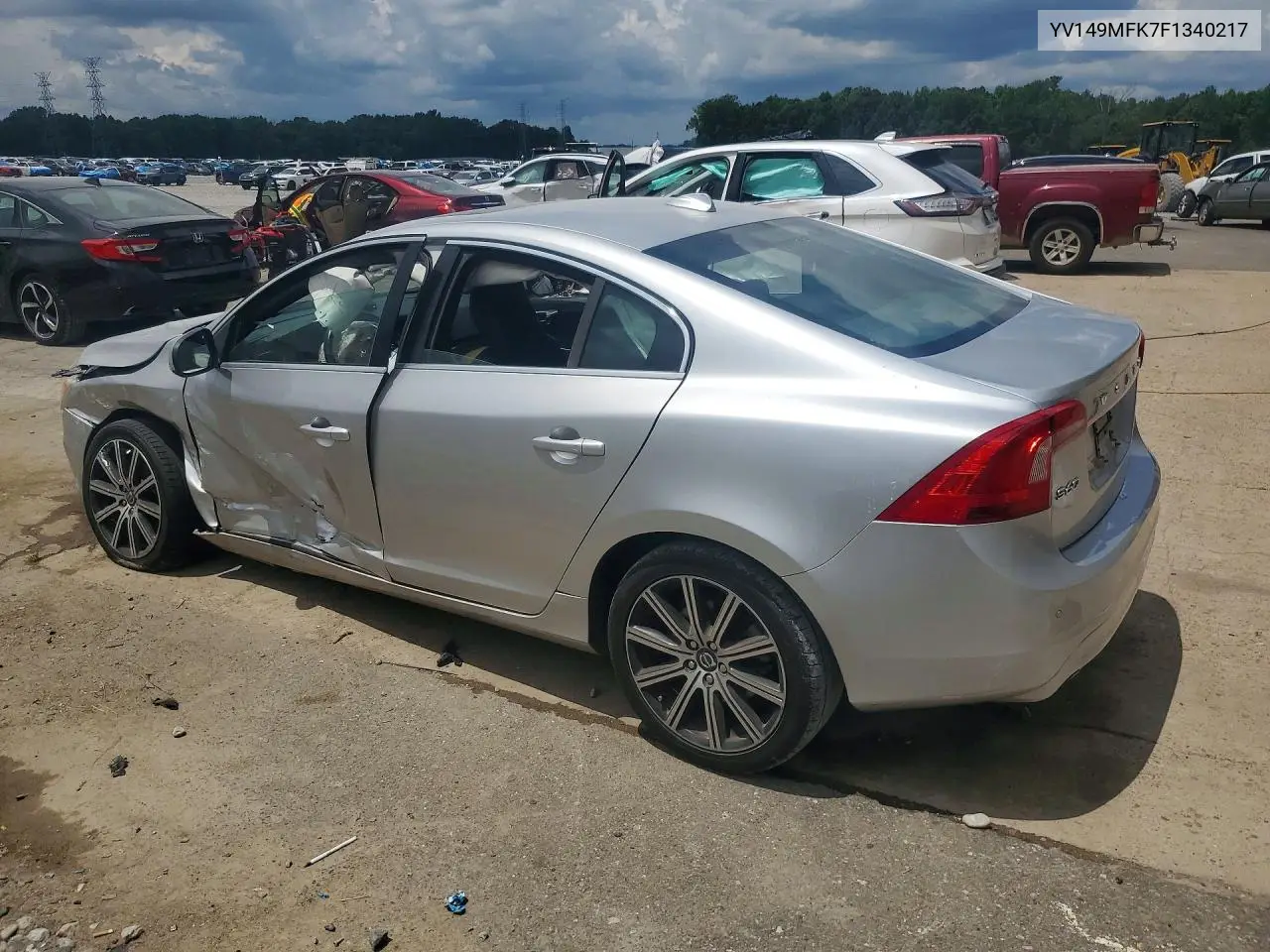 2015 Volvo S60 Premier VIN: YV149MFK7F1340217 Lot: 60699476