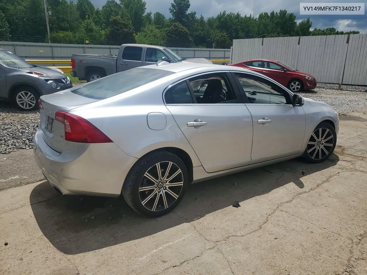 2015 Volvo S60 Premier VIN: YV149MFK7F1340217 Lot: 60699476