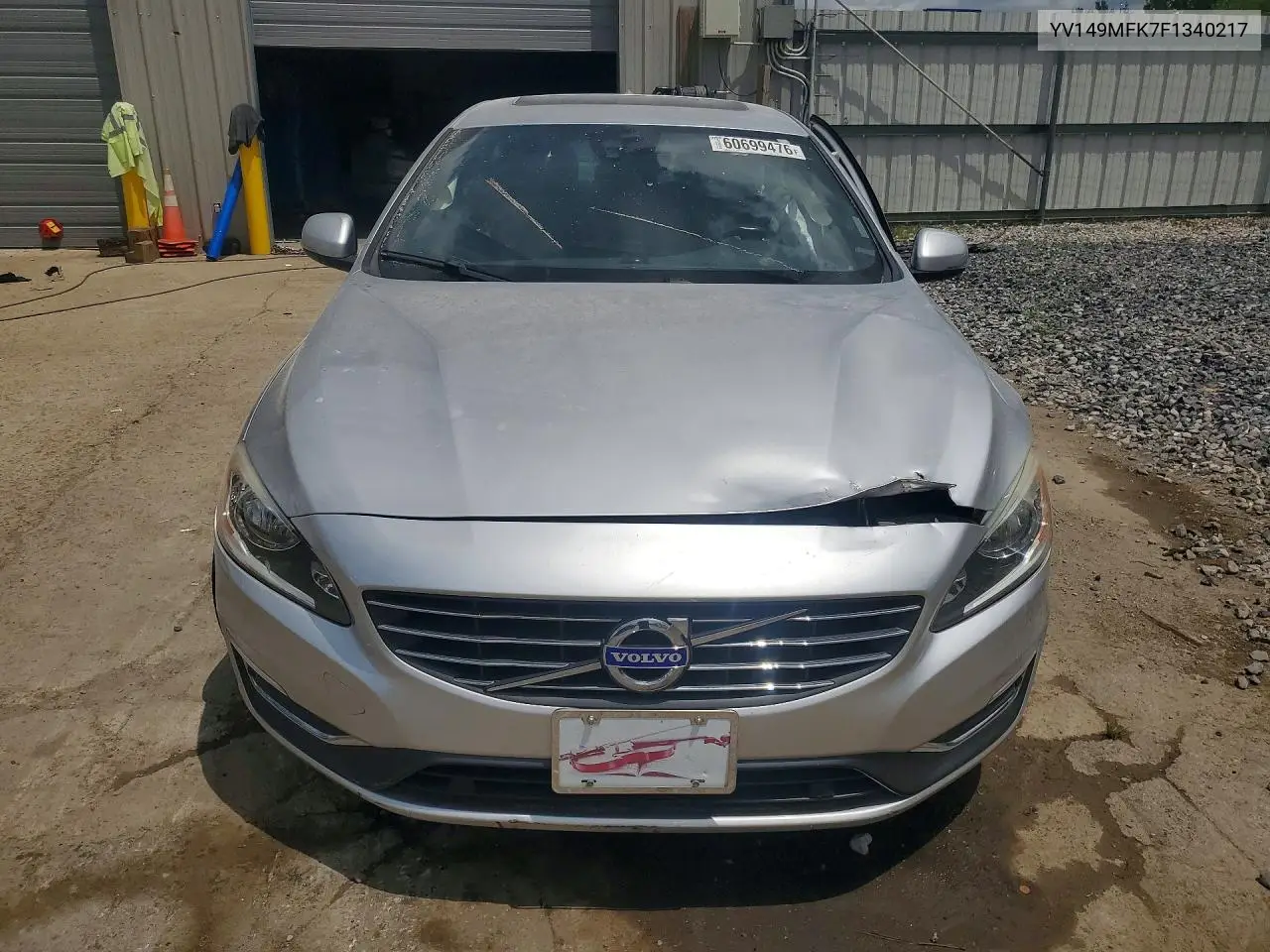 2015 Volvo S60 Premier VIN: YV149MFK7F1340217 Lot: 60699476