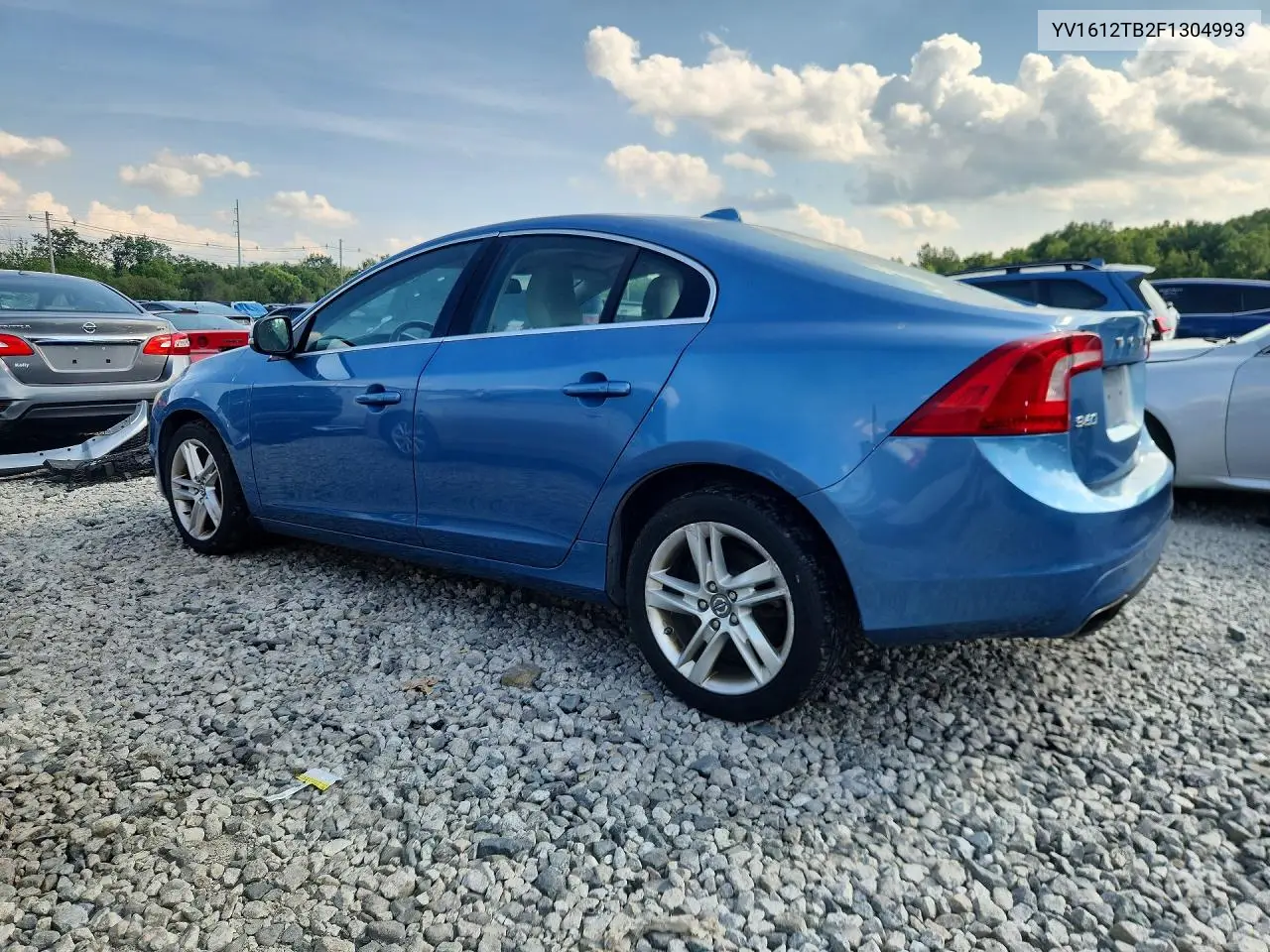 2015 Volvo S60 Premier VIN: YV1612TB2F1304993 Lot: 60839136