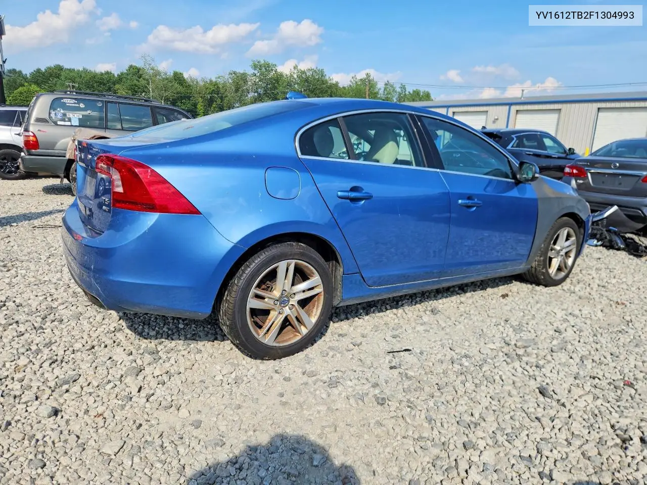 2015 Volvo S60 Premier VIN: YV1612TB2F1304993 Lot: 60839136