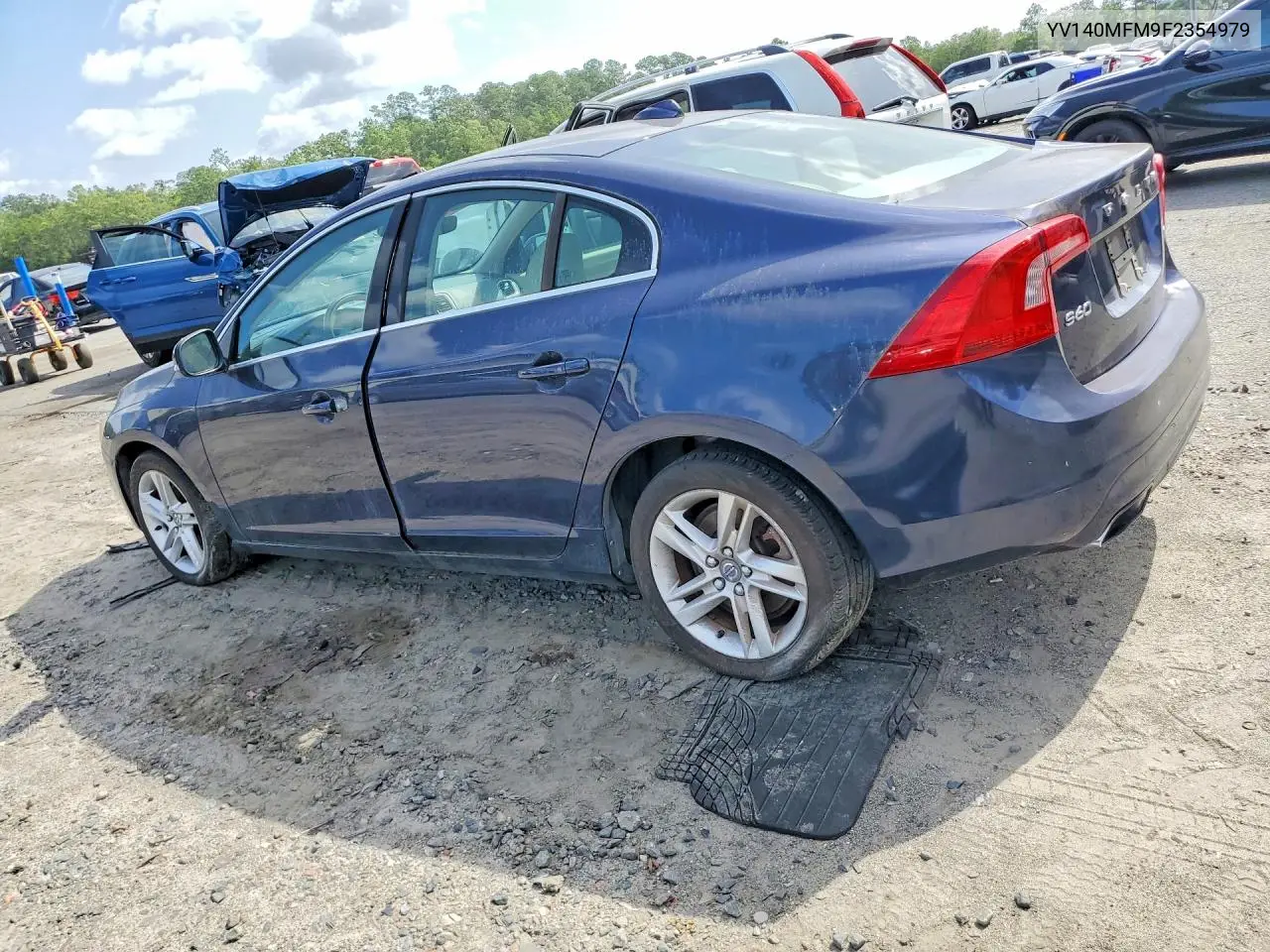 2015 Volvo S60 Platinum VIN: YV140MFM9F2354979 Lot: 62217016