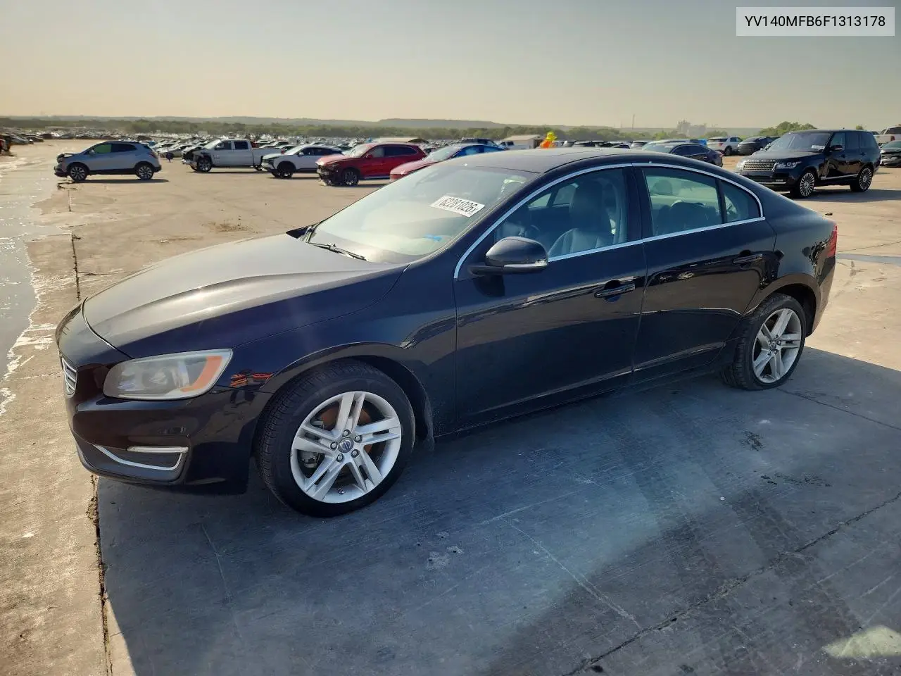 2015 Volvo S60 Premier VIN: YV140MFB6F1313178 Lot: 62281026