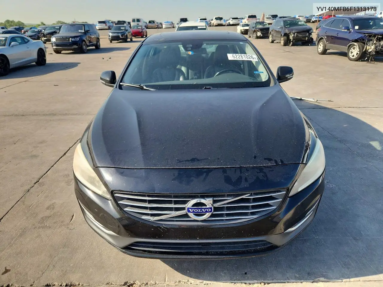 2015 Volvo S60 Premier VIN: YV140MFB6F1313178 Lot: 62281026