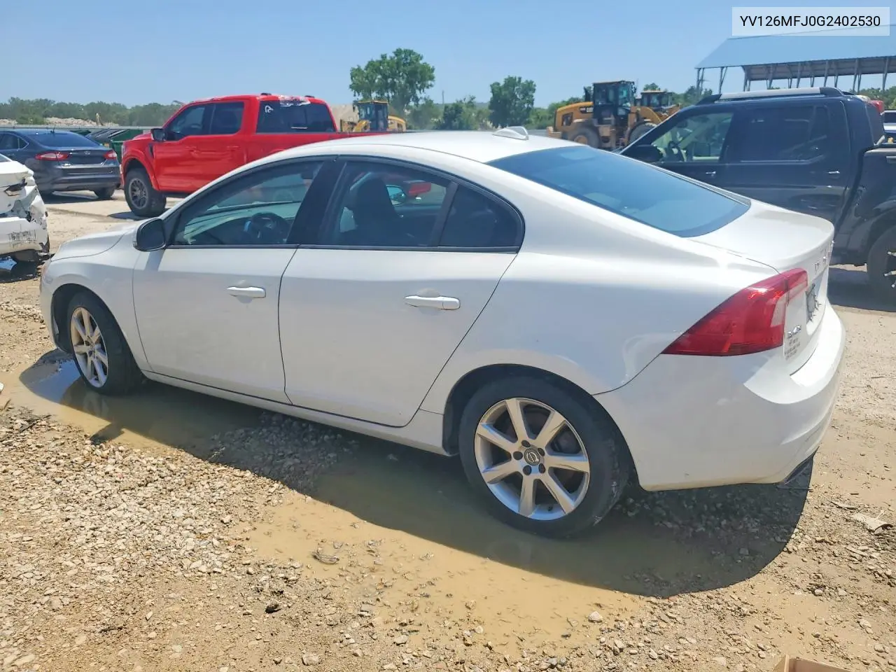 2016 Volvo S60 VIN: YV126MFJ0G2402530 Lot: 56810386