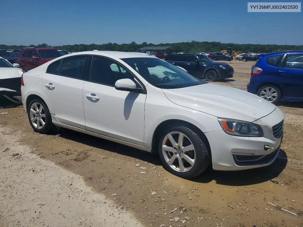 2016 Volvo S60 VIN: YV126MFJ0G2402530 Lot: 56810386