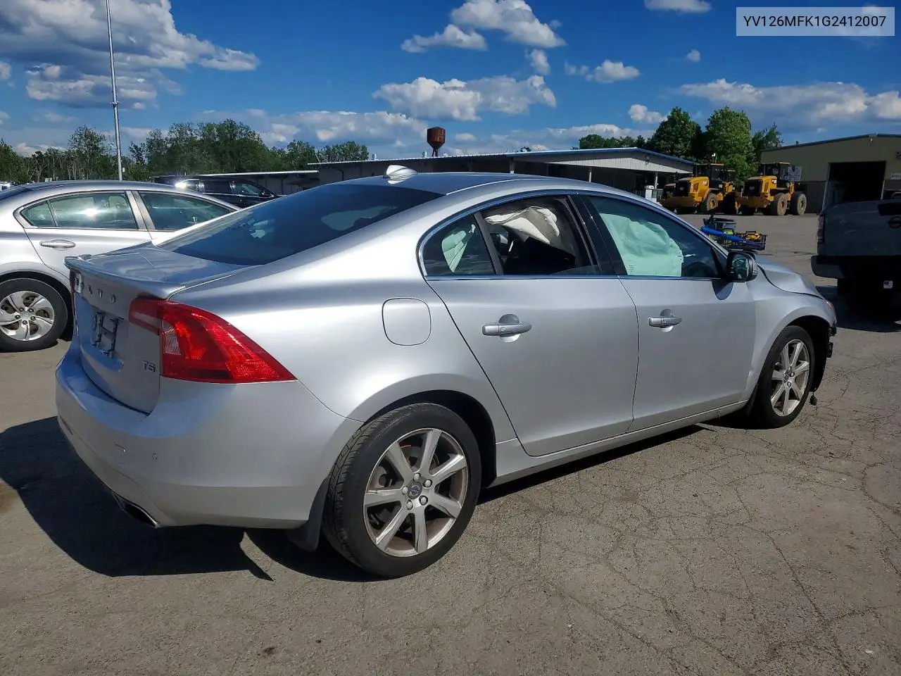 2016 Volvo S60 Premier VIN: YV126MFK1G2412007 Lot: 58226036