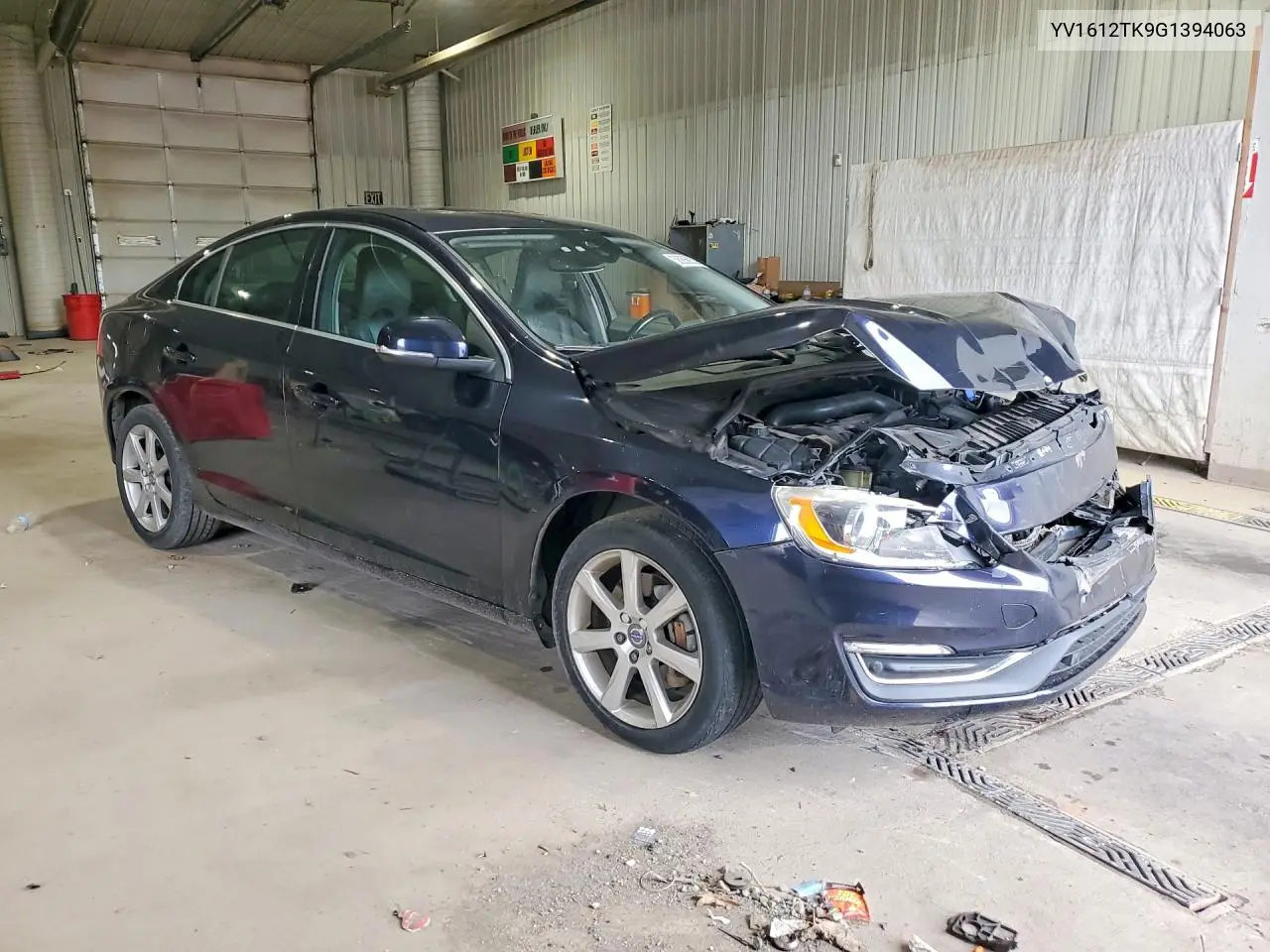 2016 Volvo S60 Premier VIN: YV1612TK9G1394063 Lot: 58266036