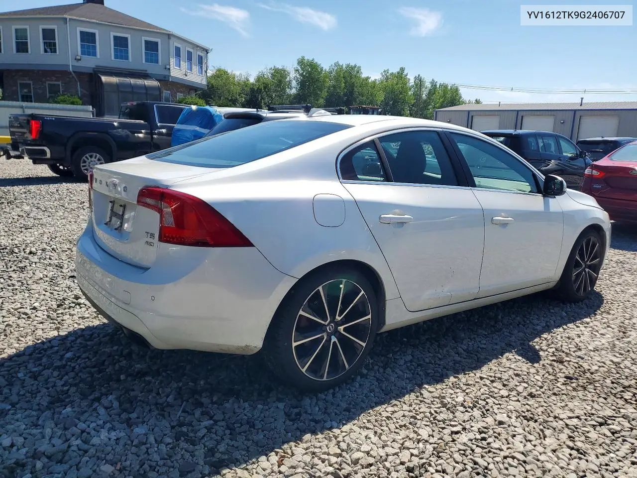 2016 Volvo S60 Premier VIN: YV1612TK9G2406707 Lot: 58504996