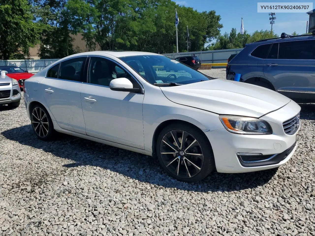 2016 Volvo S60 Premier VIN: YV1612TK9G2406707 Lot: 58504996