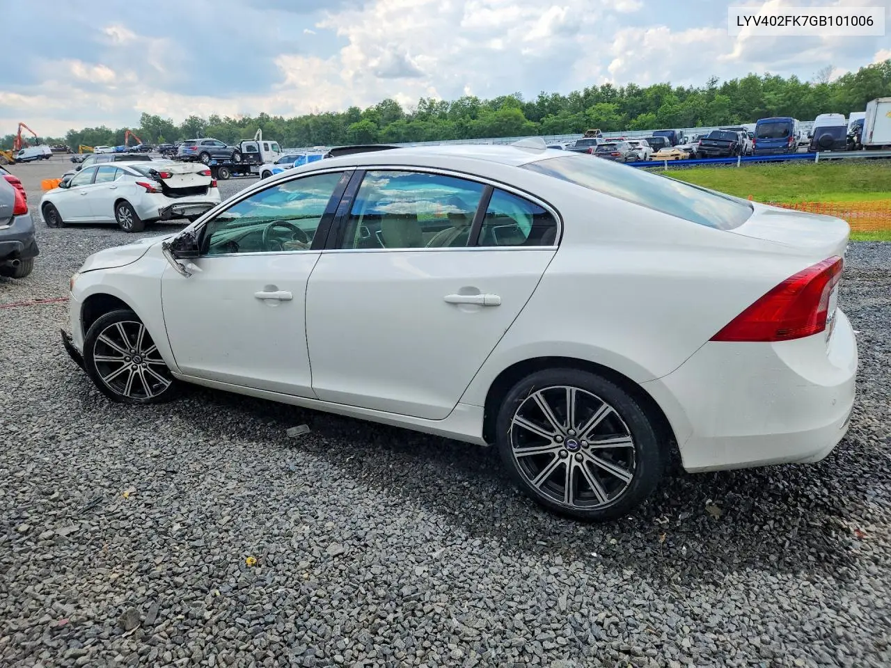 2016 Volvo S60 Premier VIN: LYV402FK7GB101006 Lot: 59113136