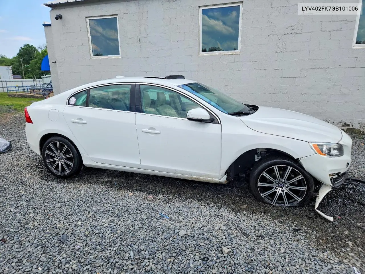 2016 Volvo S60 Premier VIN: LYV402FK7GB101006 Lot: 59113136