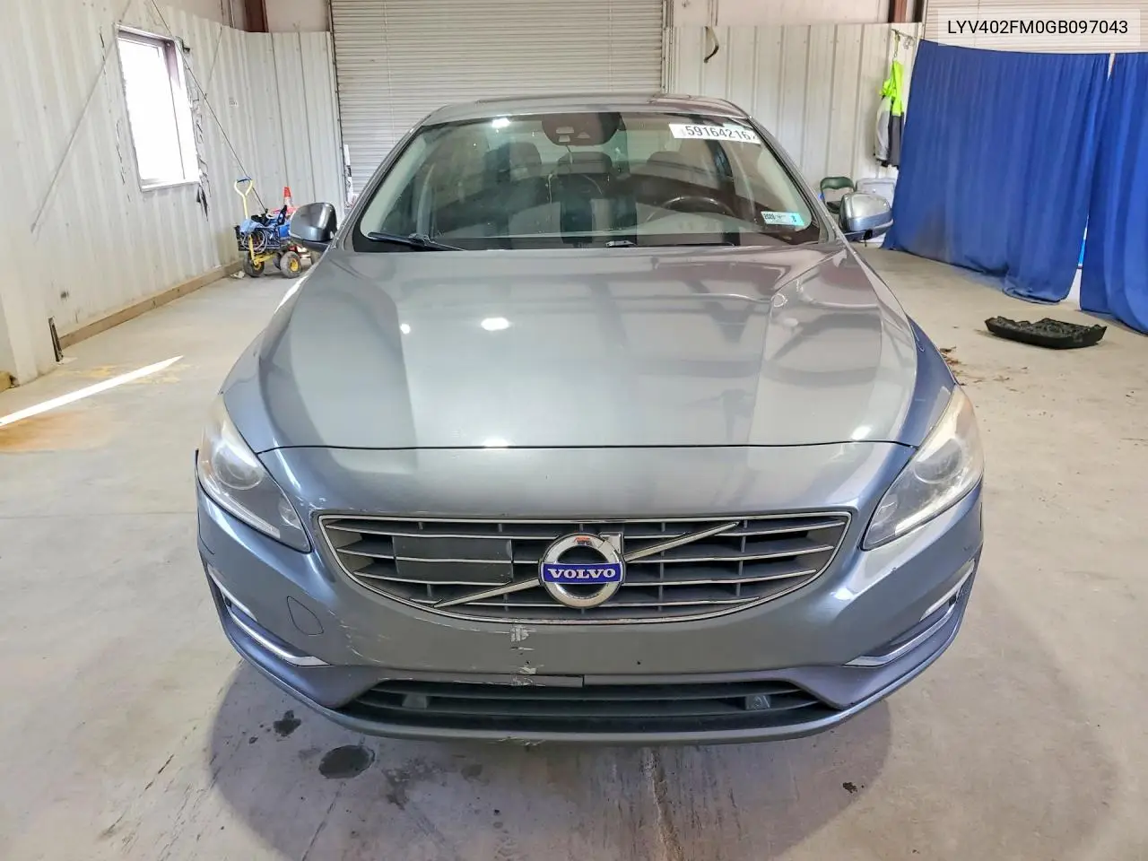 2016 Volvo S60 Platinum VIN: LYV402FM0GB097043 Lot: 59164216