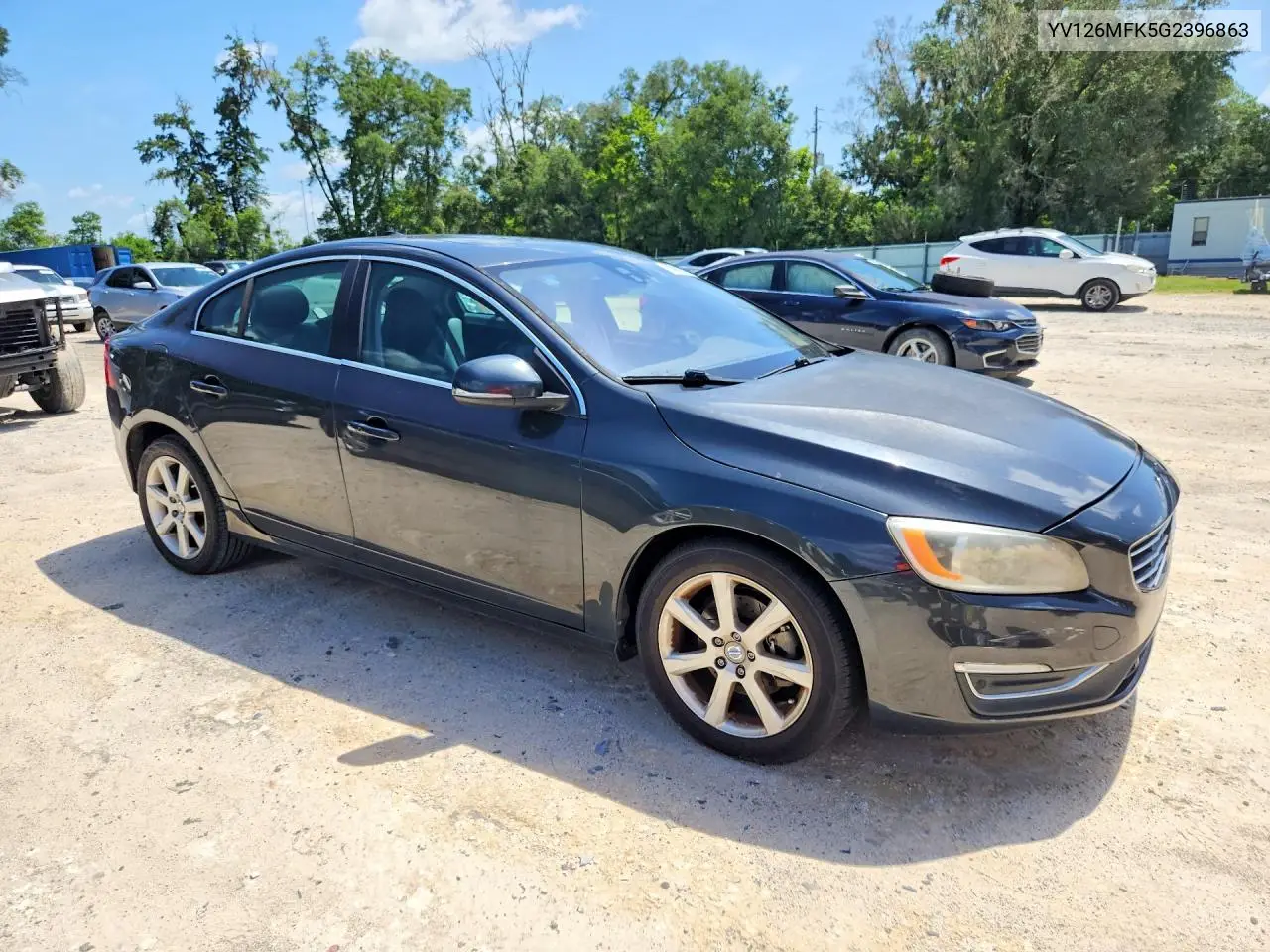 2016 Volvo S60 Premier VIN: YV126MFK5G2396863 Lot: 60883396