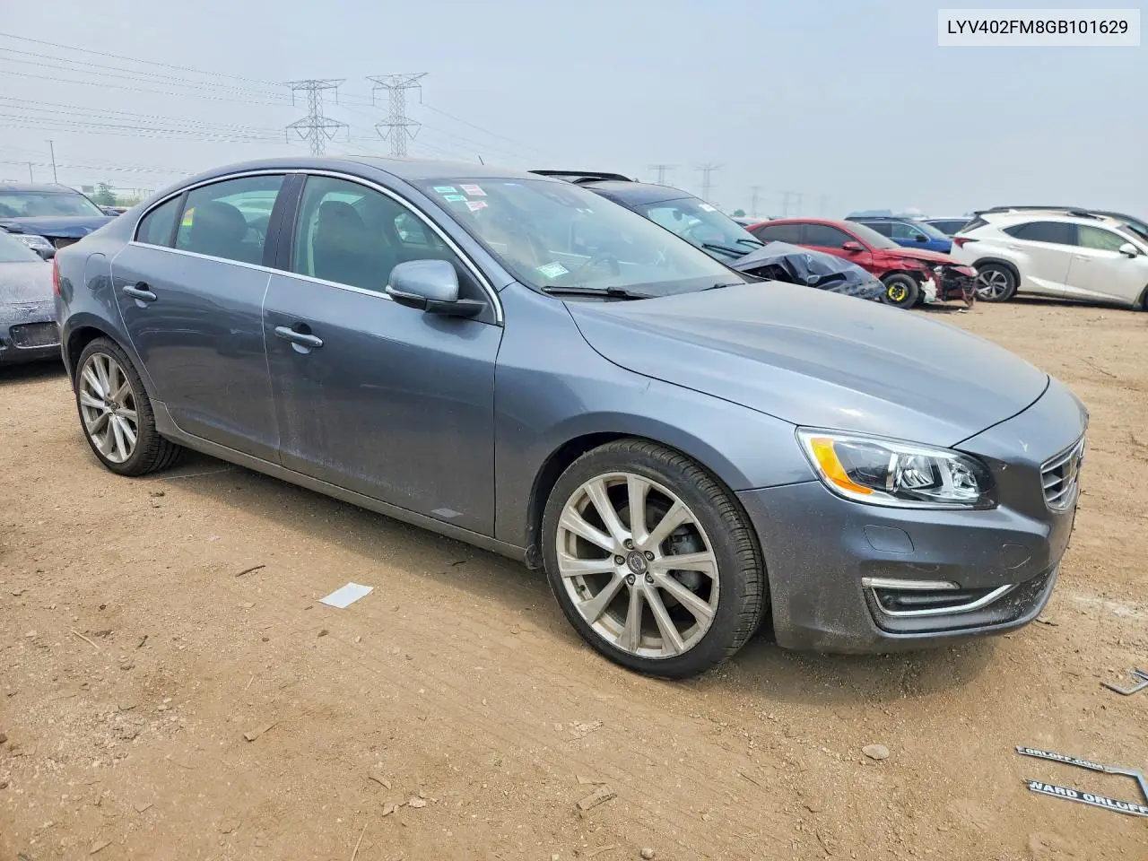 2016 Volvo S60 Platinum VIN: LYV402FM8GB101629 Lot: 60916416