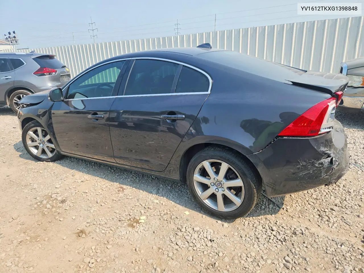 2016 Volvo S60 Premier VIN: YV1612TKXG1398848 Lot: 61333546