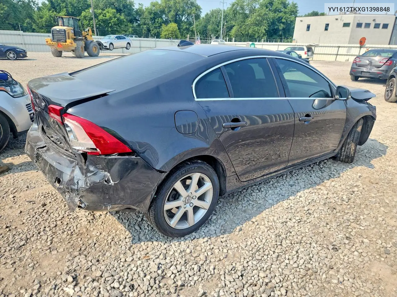 2016 Volvo S60 Premier VIN: YV1612TKXG1398848 Lot: 61333546