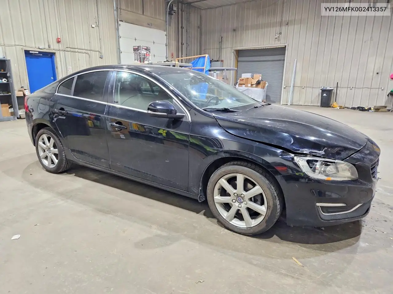 2016 Volvo S60 Premier VIN: YV126MFK0G2413357 Lot: 61472266