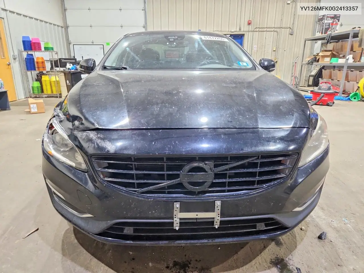 2016 Volvo S60 Premier VIN: YV126MFK0G2413357 Lot: 61472266