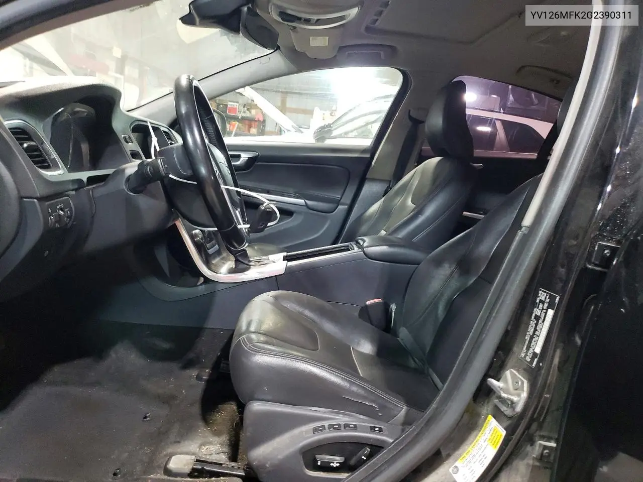 YV126MFK2G2390311 2016 Volvo S60 Premier