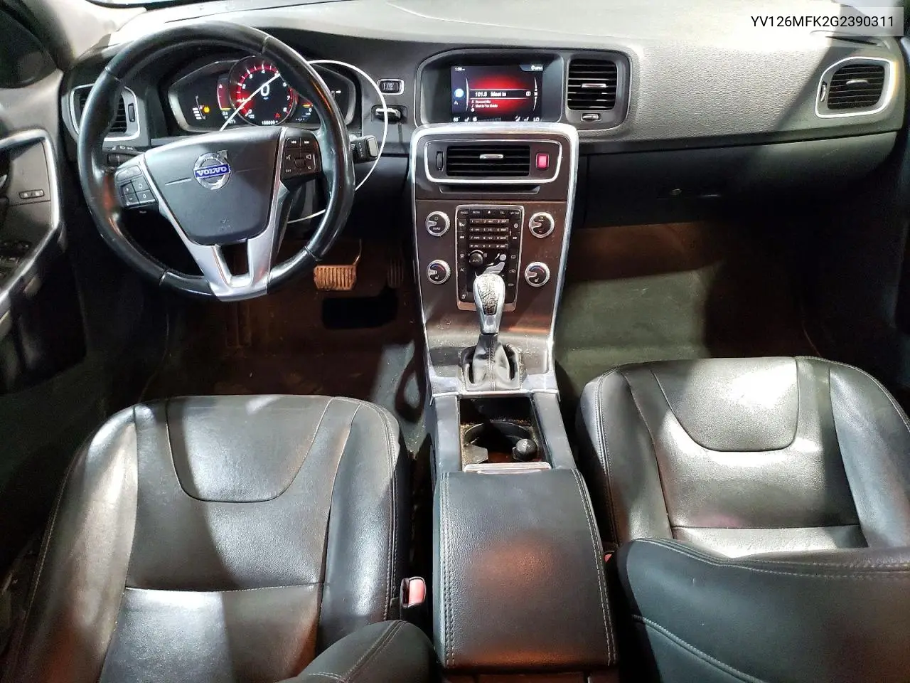 YV126MFK2G2390311 2016 Volvo S60 Premier