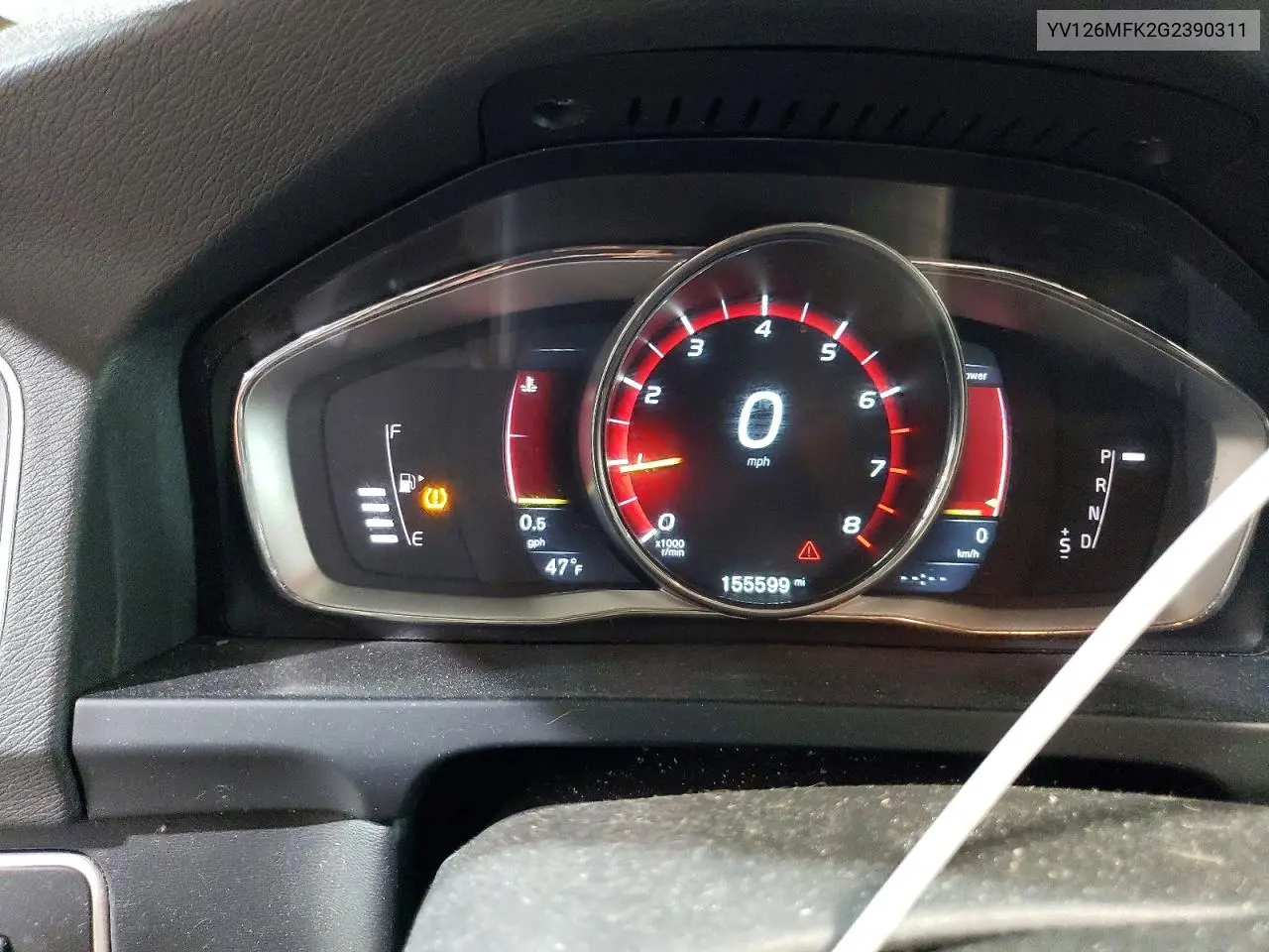 YV126MFK2G2390311 2016 Volvo S60 Premier