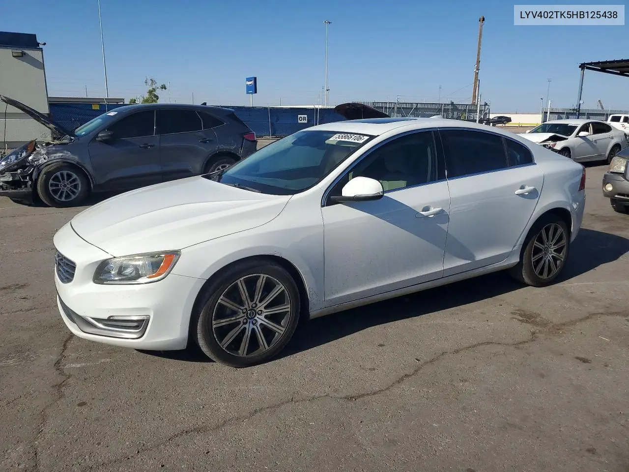 2017 Volvo S60 Premier VIN: LYV402TK5HB125438 Lot: 55866106