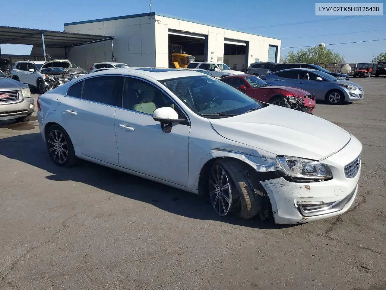 2017 Volvo S60 Premier VIN: LYV402TK5HB125438 Lot: 55866106