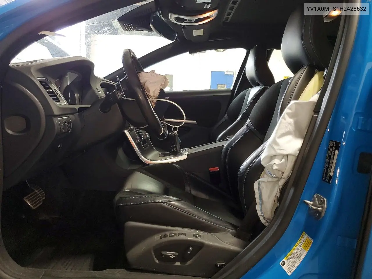 2017 Volvo S60 Polestar VIN: YV1A0MTS1H2428632 Lot: 56354966