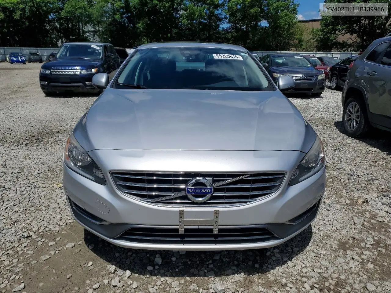 2017 Volvo S60 Premier VIN: LYV402TK1HB139966 Lot: 58220646