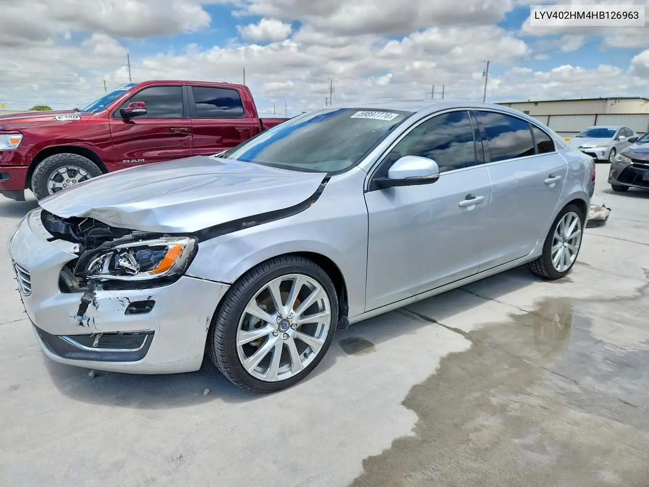 2017 Volvo S60 Platinum VIN: LYV402HM4HB126963 Lot: 59897776