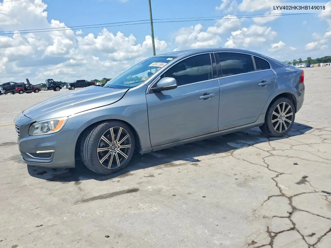2017 Volvo S60 Premier VIN: LYV402HK3HB149018 Lot: 60041396