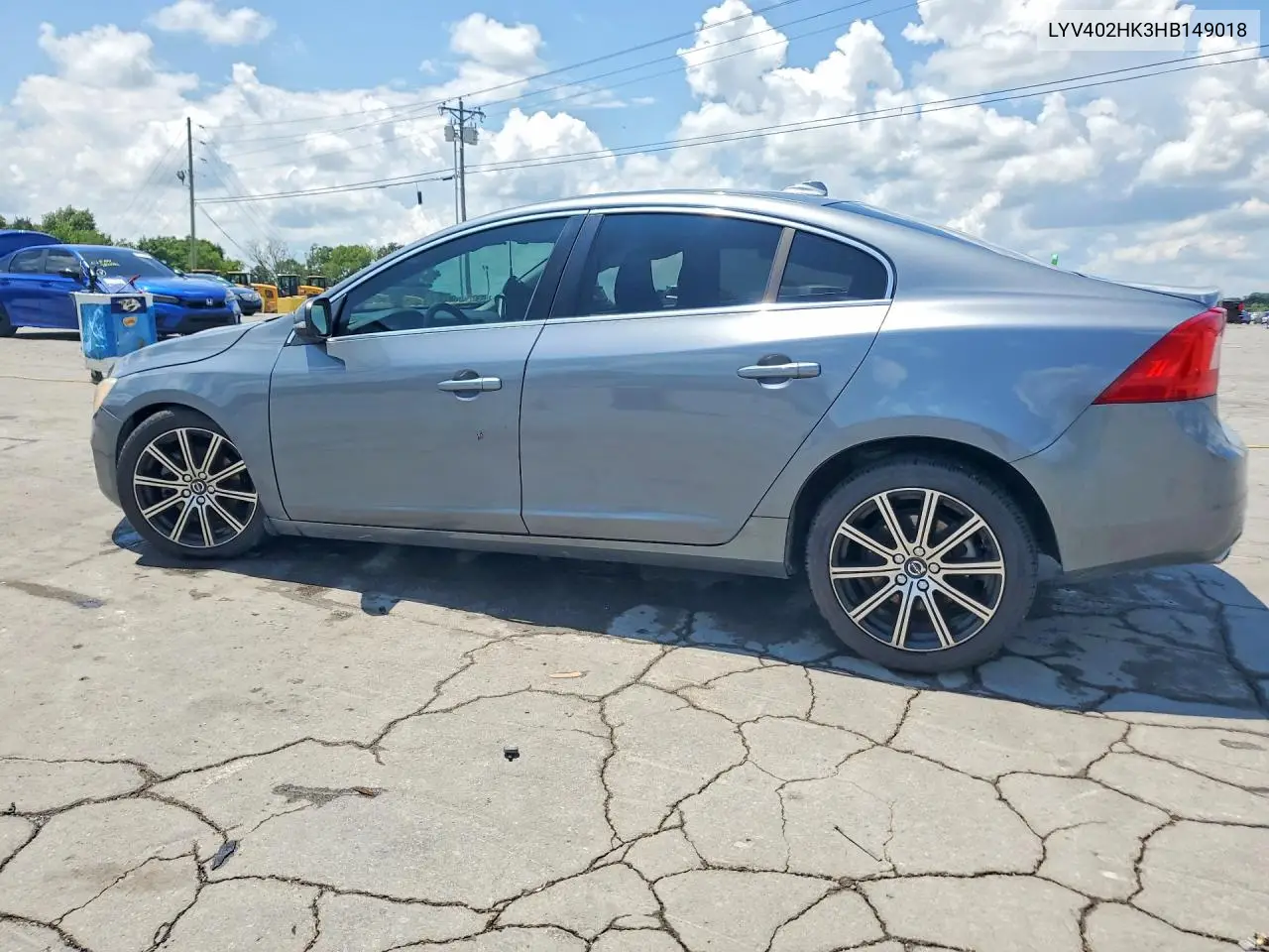 2017 Volvo S60 Premier VIN: LYV402HK3HB149018 Lot: 60041396