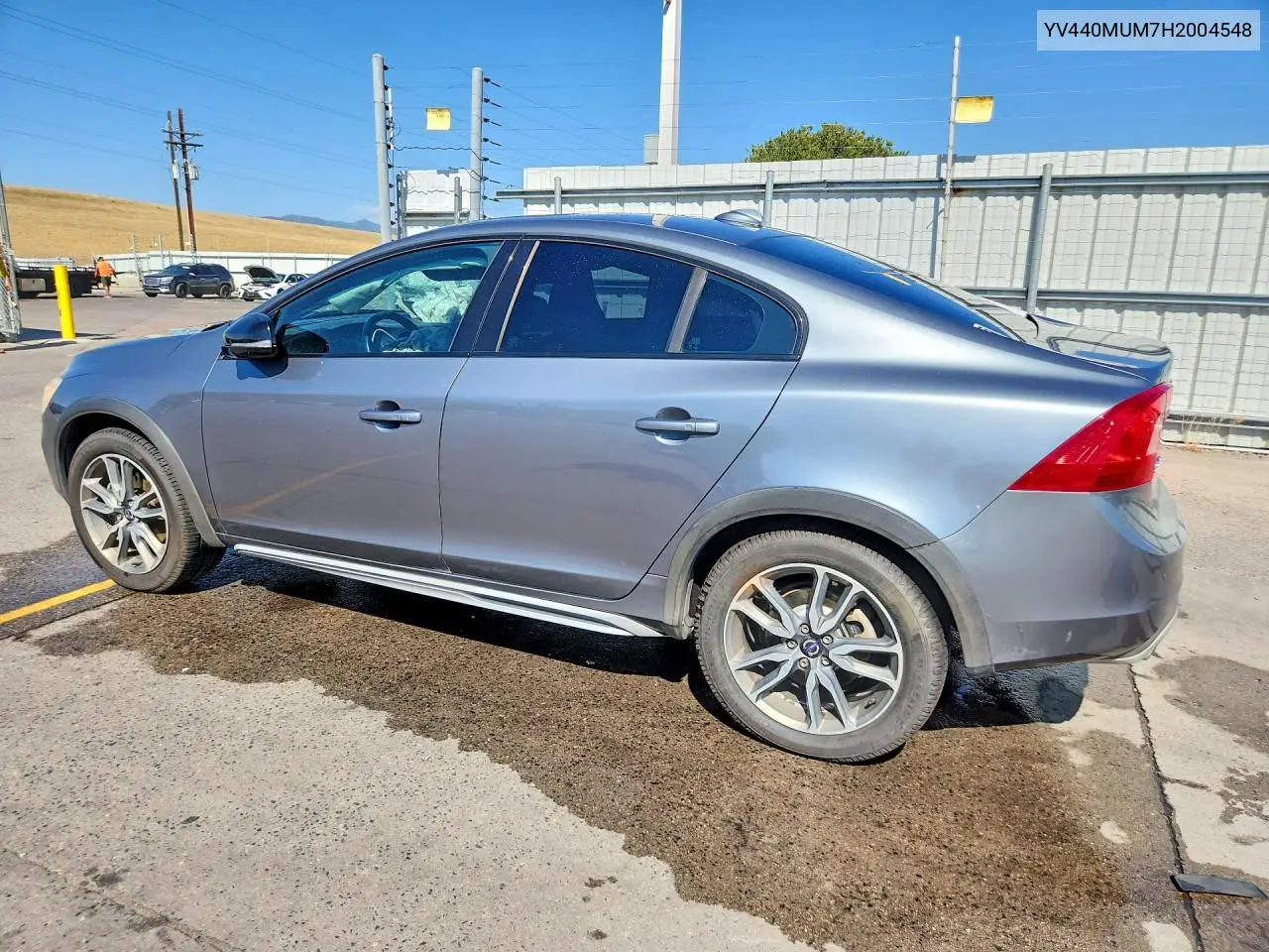 2017 Volvo S60 Cross Country T5 VIN: YV440MUM7H2004548 Lot: 60709446