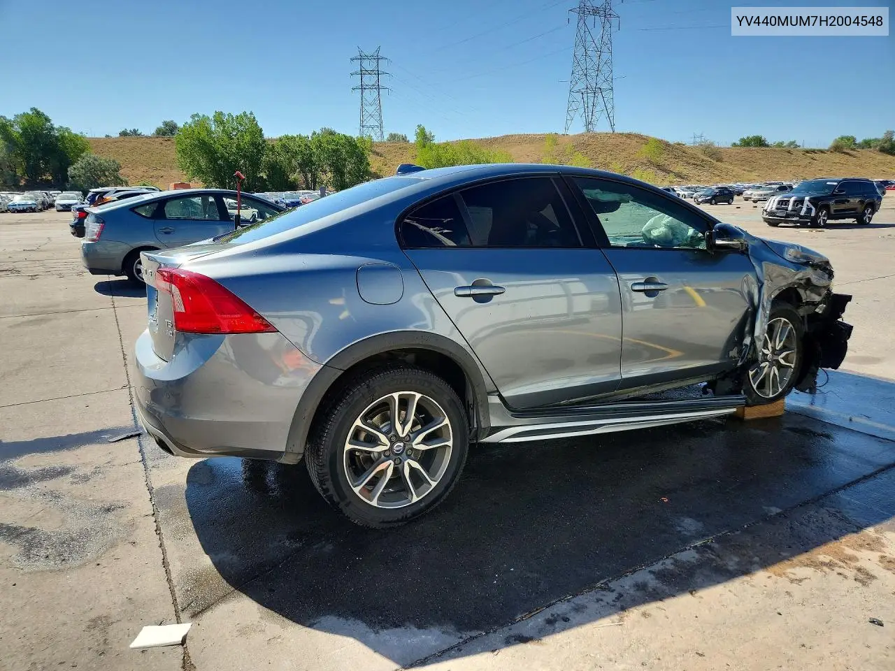 2017 Volvo S60 Cross Country T5 VIN: YV440MUM7H2004548 Lot: 60709446