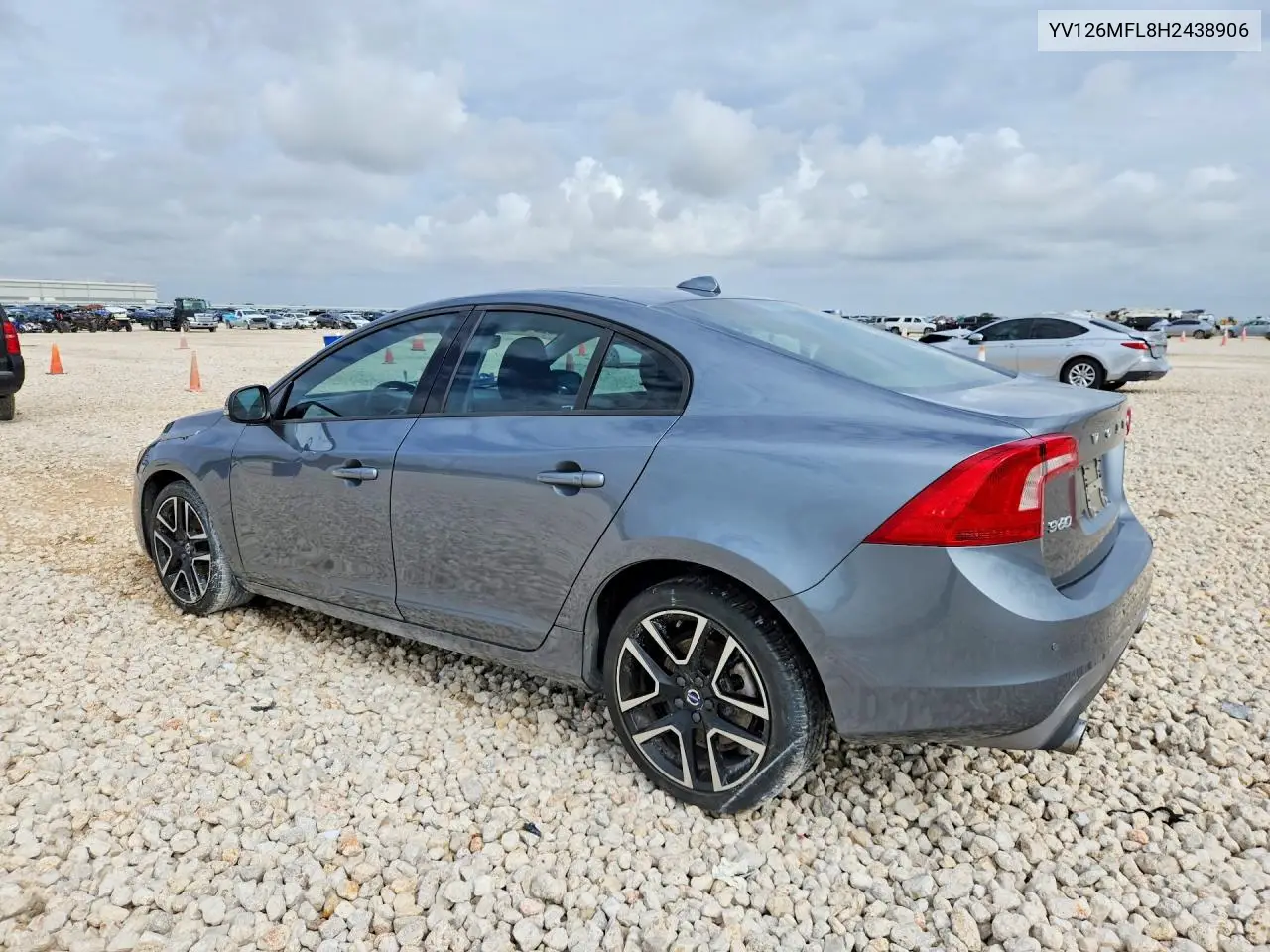 2017 Volvo S60 VIN: YV126MFL8H2438906 Lot: 60836816