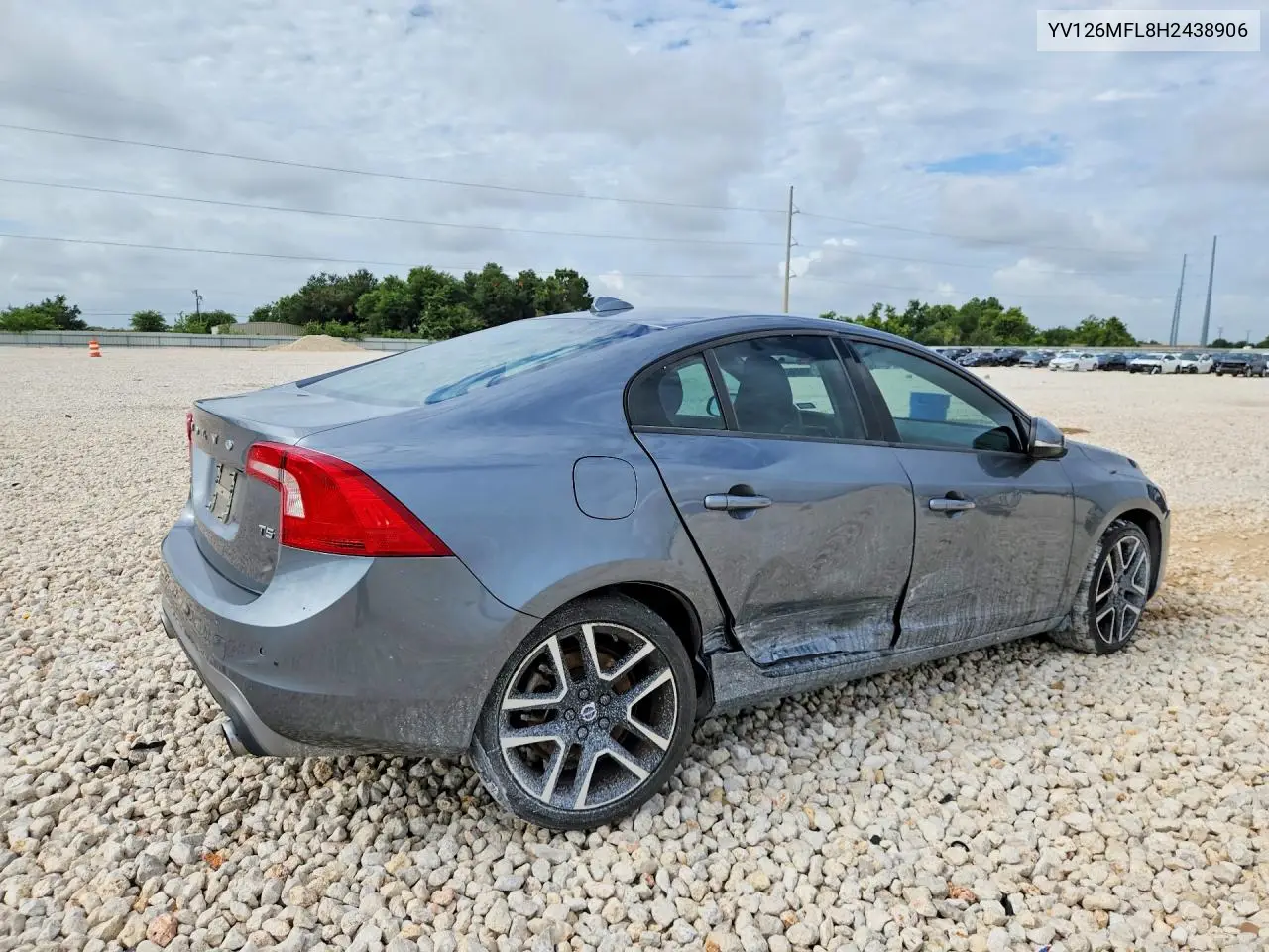 2017 Volvo S60 VIN: YV126MFL8H2438906 Lot: 60836816