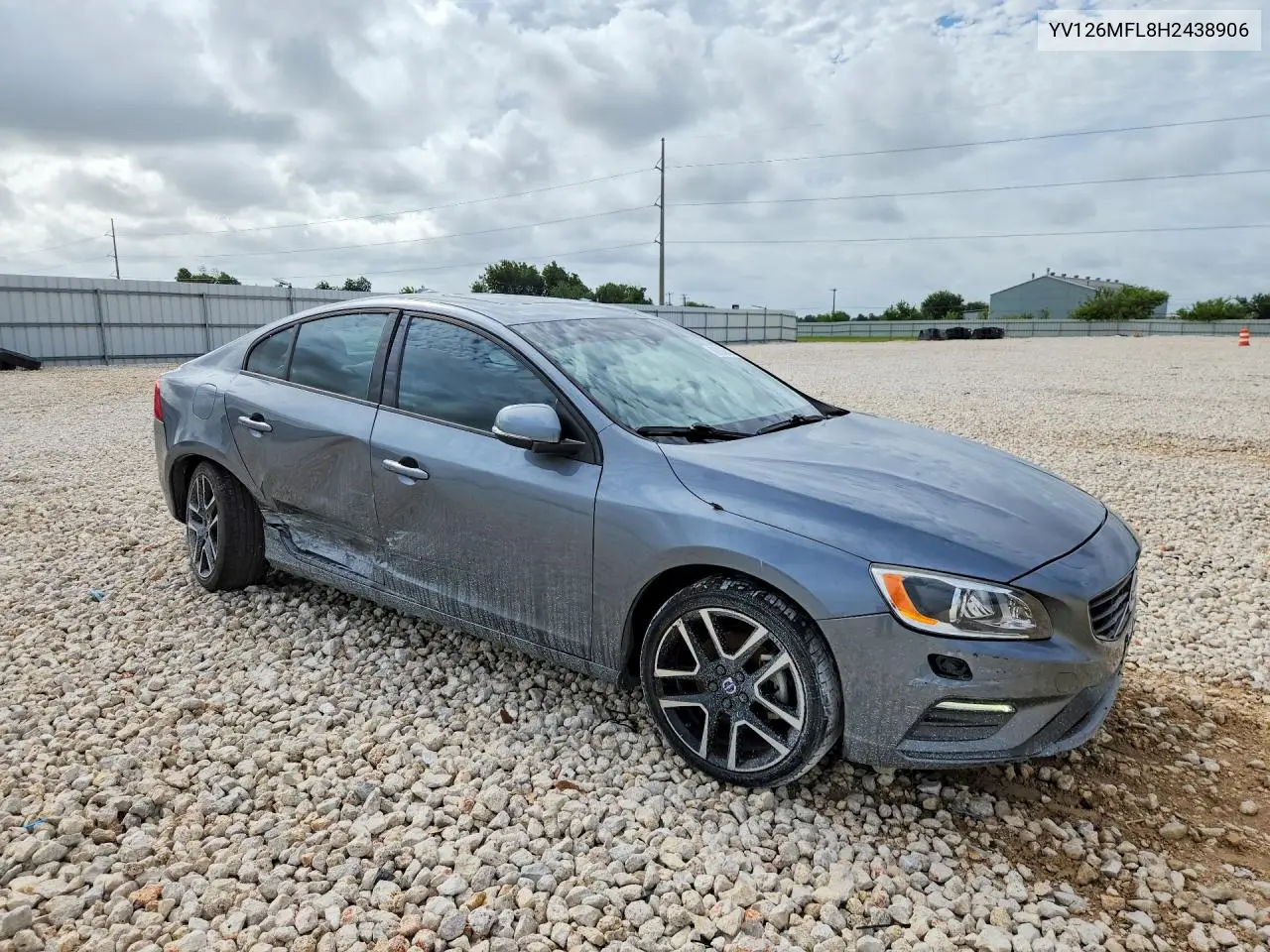 2017 Volvo S60 VIN: YV126MFL8H2438906 Lot: 60836816