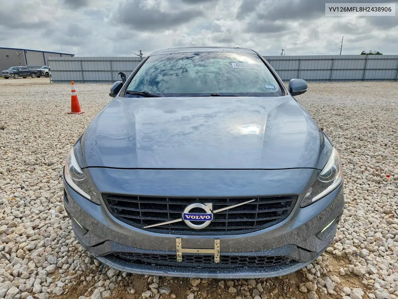 2017 Volvo S60 VIN: YV126MFL8H2438906 Lot: 60836816