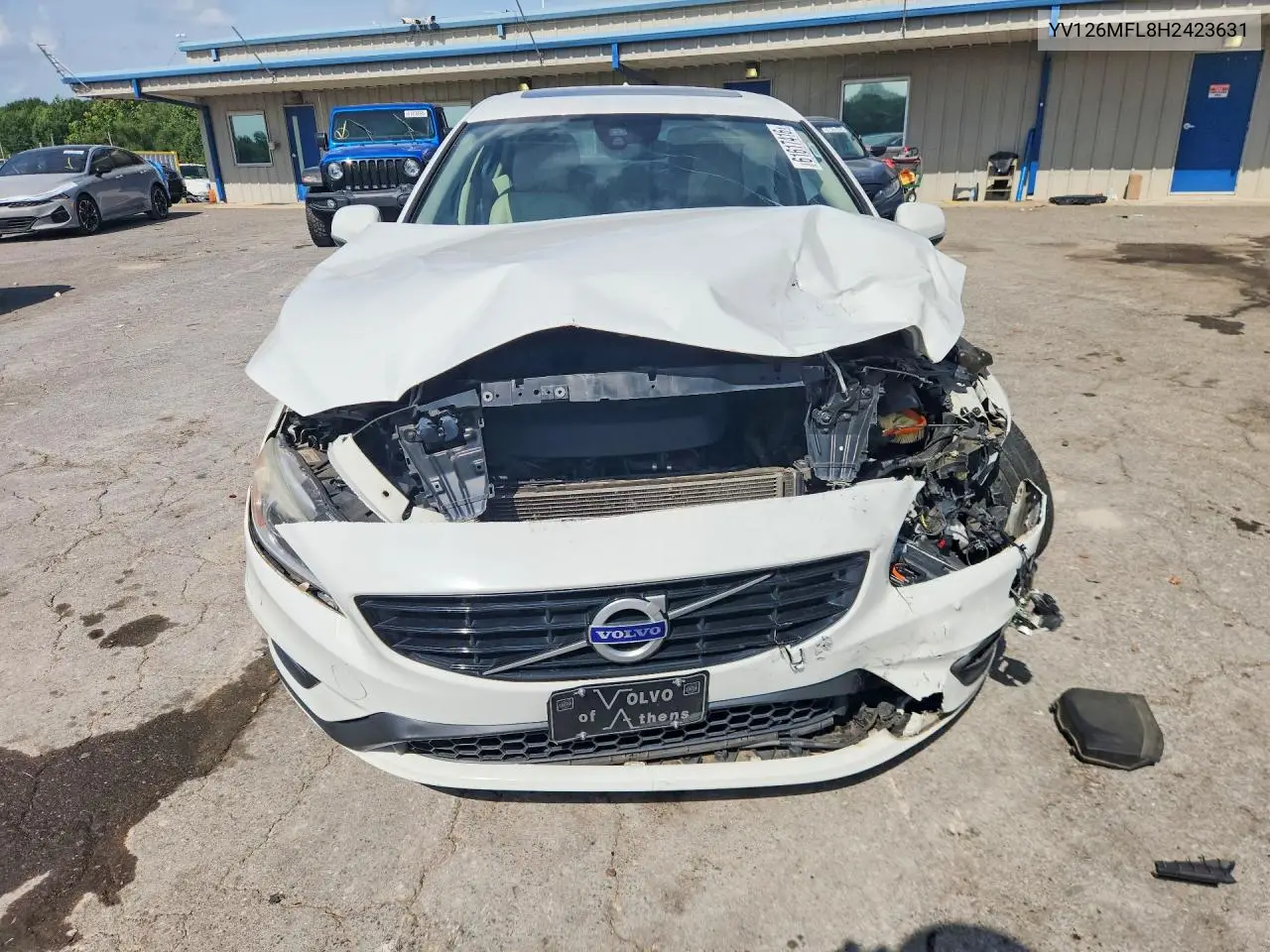 2017 Volvo S60 VIN: YV126MFL8H2423631 Lot: 61617416