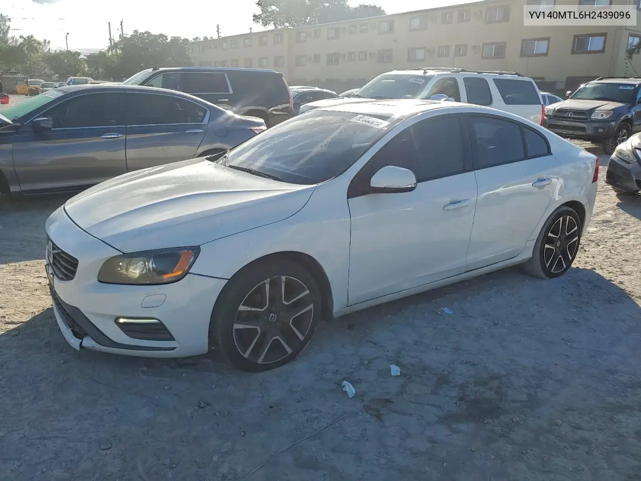 2017 Volvo S60 Dynamic VIN: YV140MTL6H2439096 Lot: 99932825