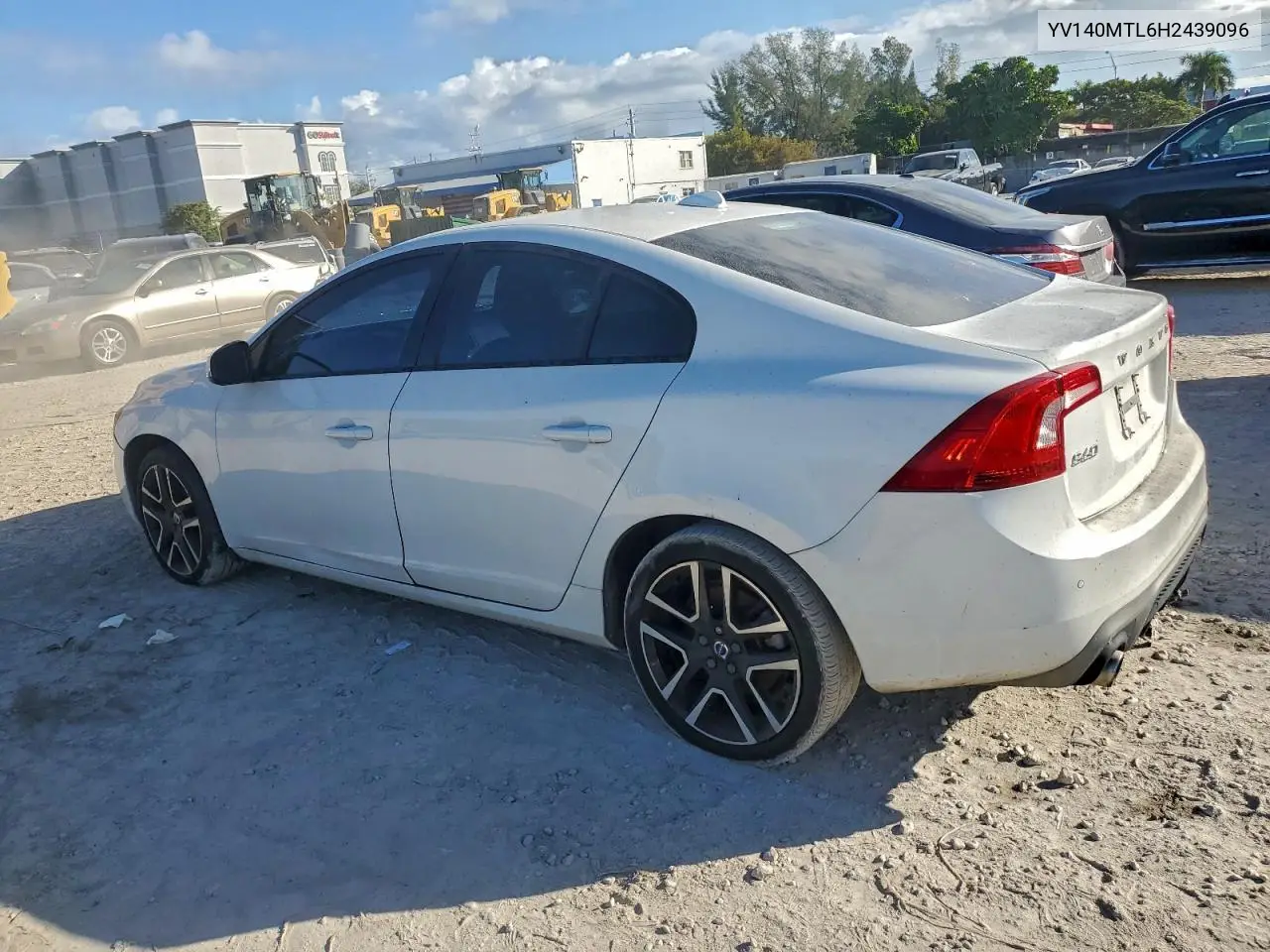 2017 Volvo S60 Dynamic VIN: YV140MTL6H2439096 Lot: 99932825