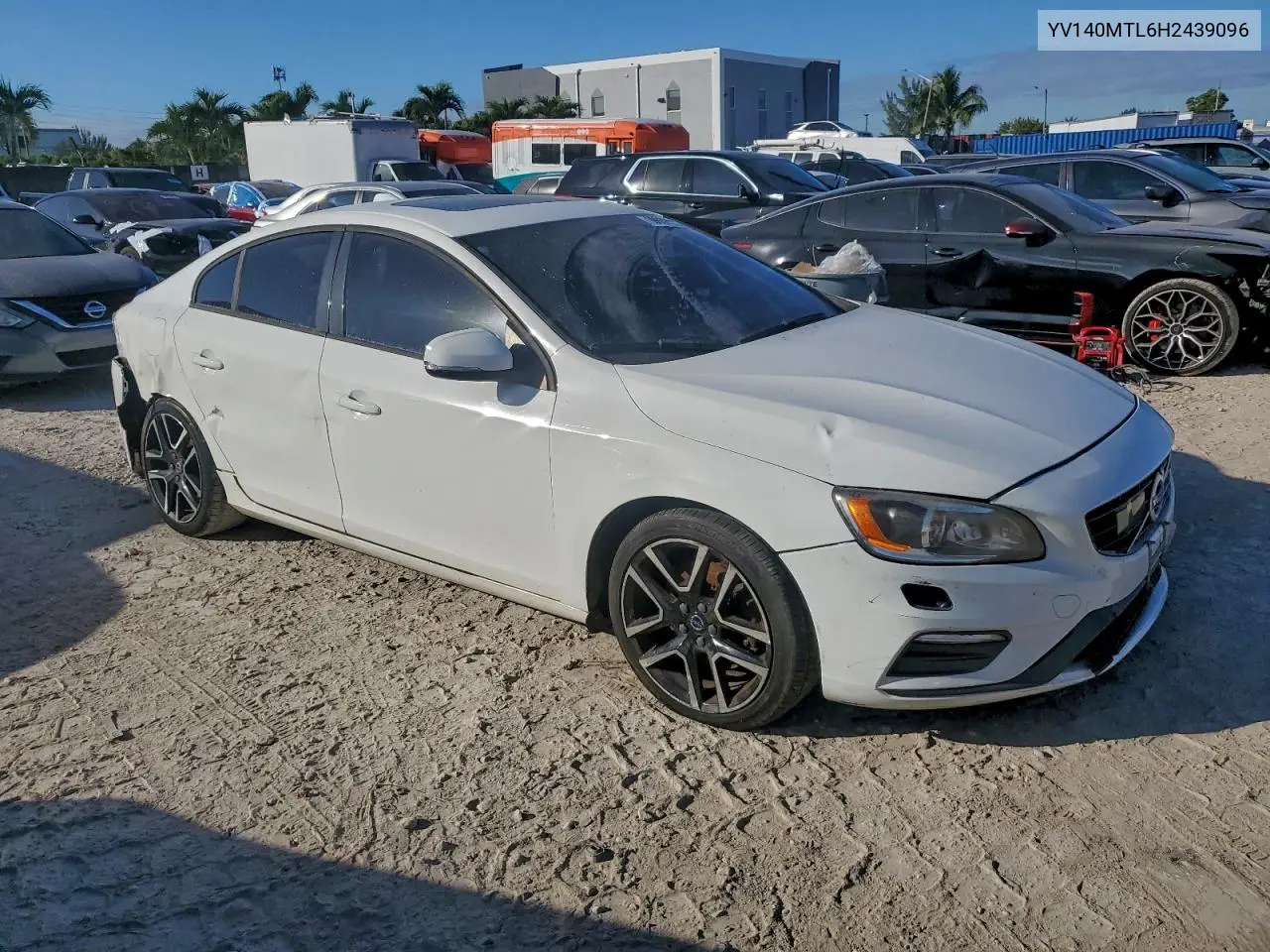 2017 Volvo S60 Dynamic VIN: YV140MTL6H2439096 Lot: 99932825