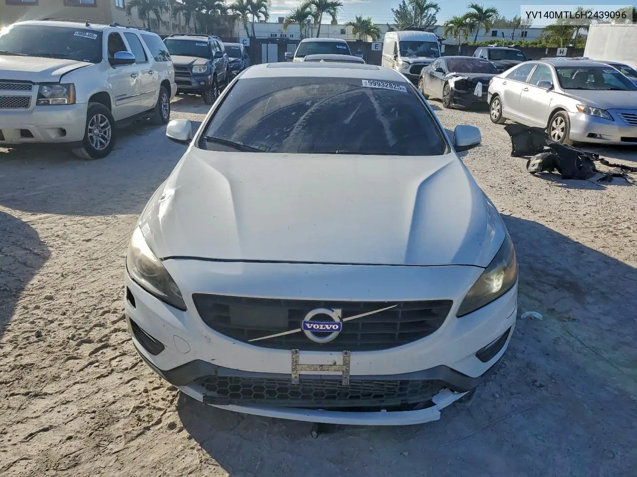 2017 Volvo S60 Dynamic VIN: YV140MTL6H2439096 Lot: 99932825