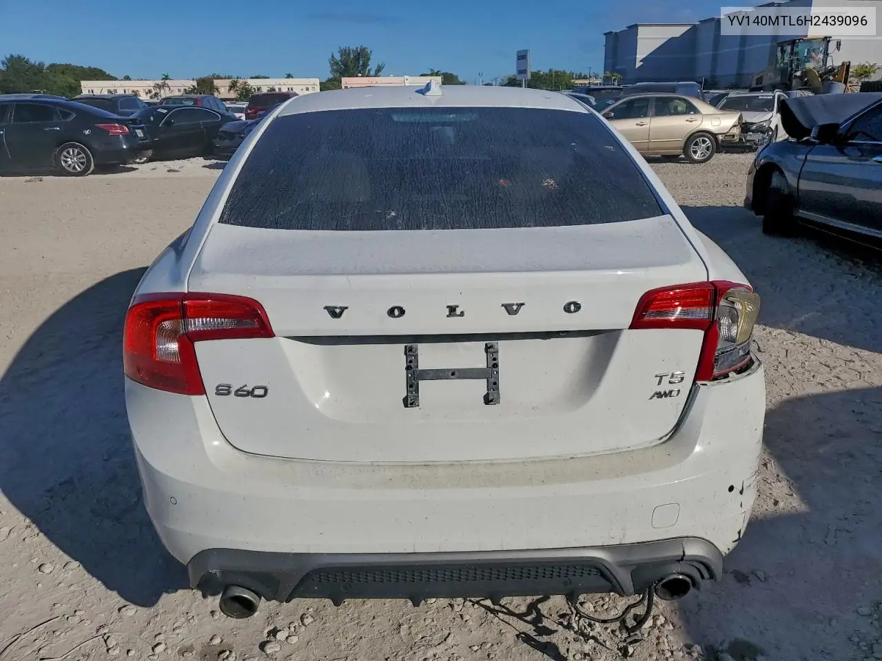 2017 Volvo S60 Dynamic VIN: YV140MTL6H2439096 Lot: 99932825
