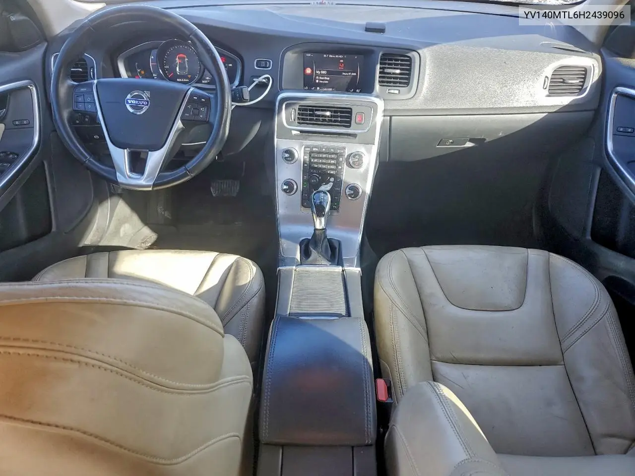 2017 Volvo S60 Dynamic VIN: YV140MTL6H2439096 Lot: 99932825